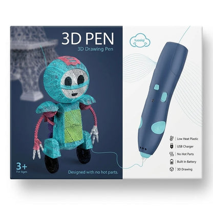Rechargeable 3D Drawing Pen for Kids
