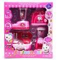Cartoon Cat Kitchen Playset for Kids