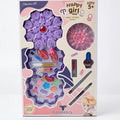 Happy Girl Make-Up Box – Kids Cosmetics Set with Nail Polish, Lipstick & Eyeshadow | Ages 5+