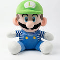 Mario Character Cuddly Doll in Green Cap & Blue Dungarees