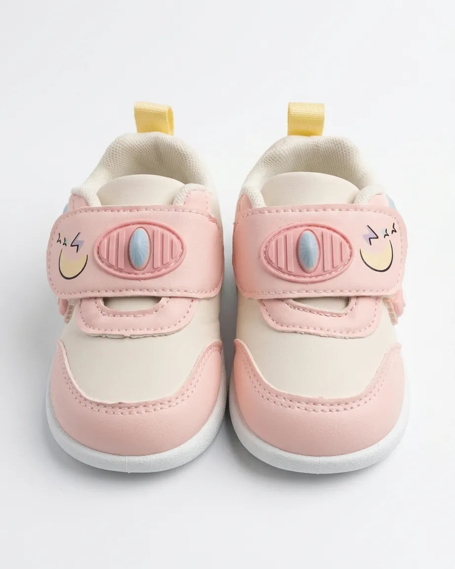 Good Luck Kids Shoes | Pink, Green & Blue | Sizes 16–21
