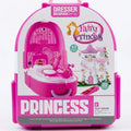 Kids Princess Beauty Dresser Toy – 17-Piece Pretend Play Vanity Set