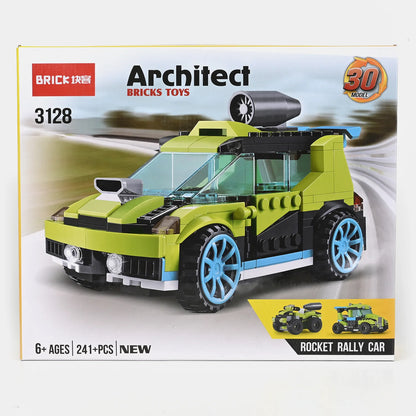 Rocket Rally Car Building Blocks Set – 241 Pcs