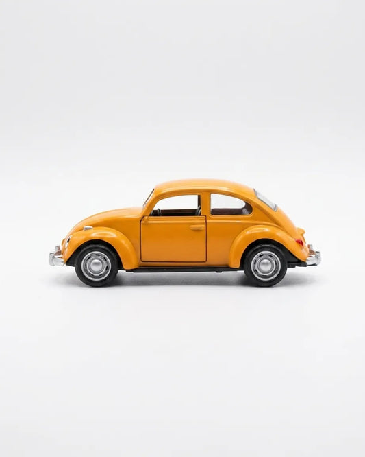 Volkswagen Beetle Diecast Model Car Toy Yellow