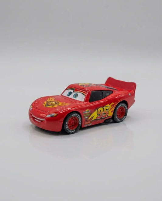 Disney Pixar Dinoco 3 Inch Alloy Pull Back Car | Diecast Toy Red