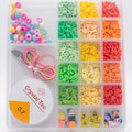 Clay Beads Bracelet Making Kit – DIY Jewellery Set with Heishi Beads & Charms