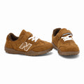 Nonstop Kids Casual Shoes with Strap | Brown & Maroon | Sizes 16–21