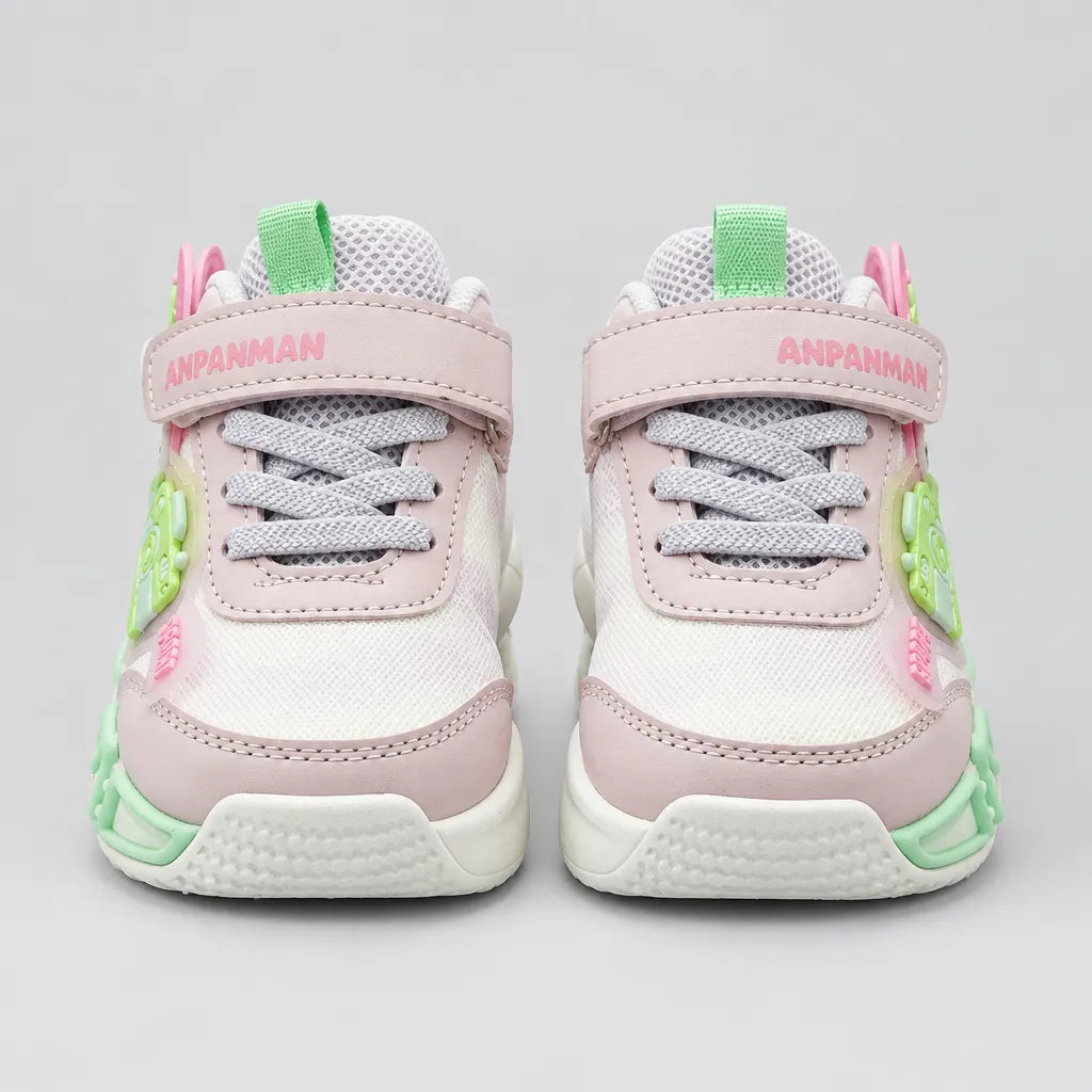 Bunny Blink light-up kids sneakers, textured non-slip sole