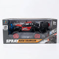 RC Spray Rock Crawler – 6 Wheel 4x4 Drive | 1:18 Scale | Smoke Effect