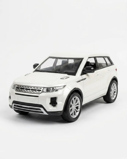 White 1:14 scale off-road RC car with grille and front lights.