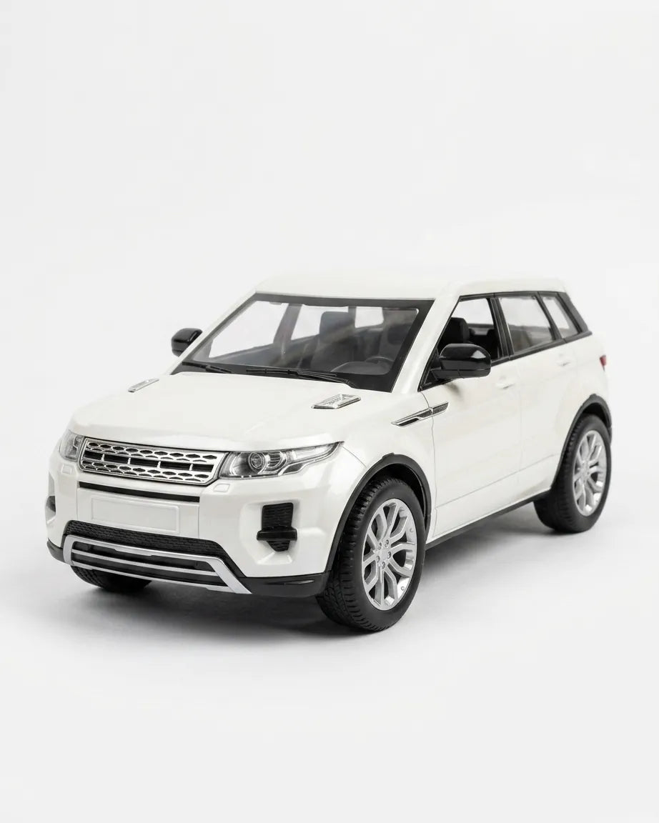 White 1:14 scale off-road RC car with grille and front lights.